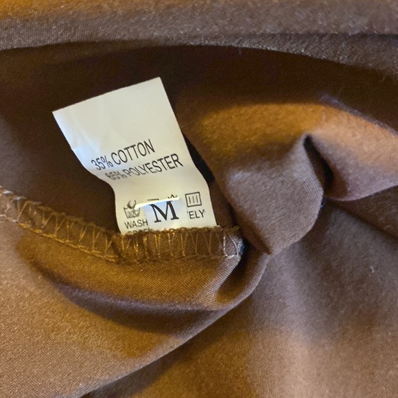 NWOT Brown Fall Mini Skirt - Picture 3 of 5
